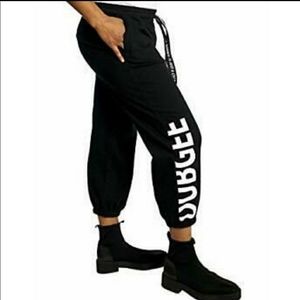 NWT Dubgee black sweatpants